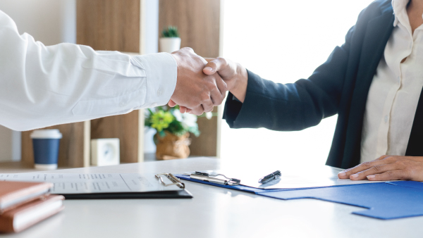 Business People Shaking Hands