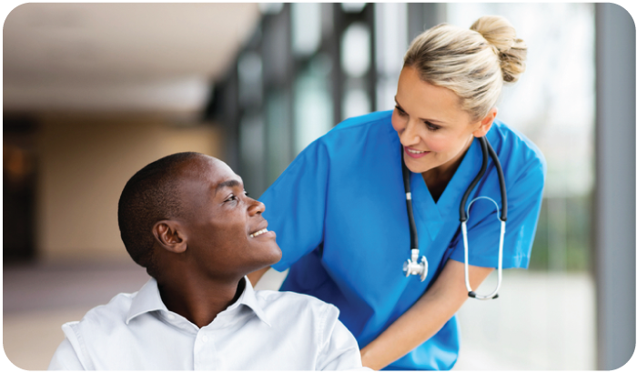 A Nurse and A Patient