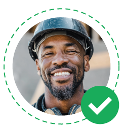 A construction worker