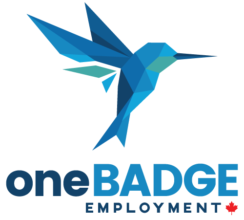 oneBADGEemployment Canada Logo